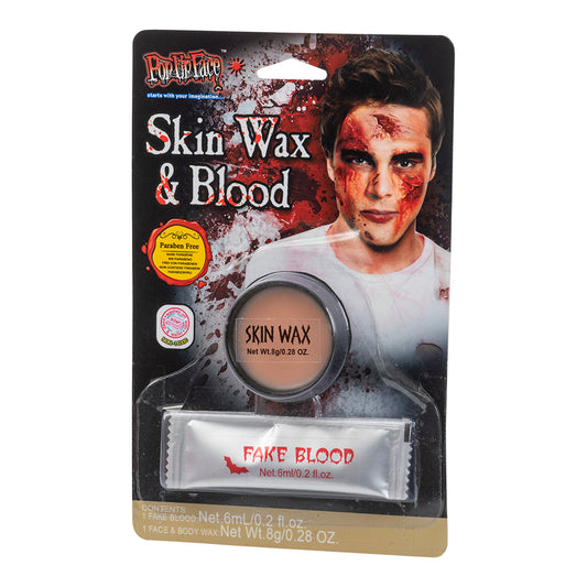 Make up-kit vax och fake blod
