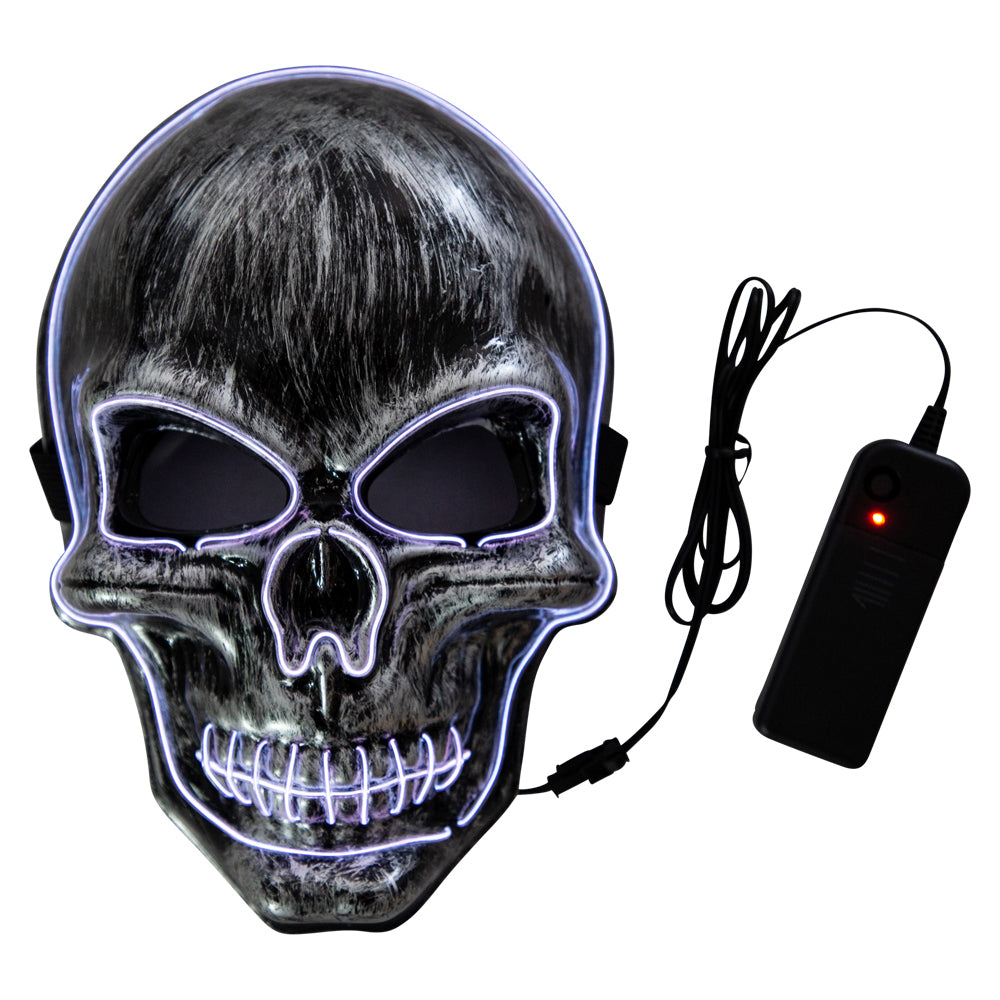 Lysande Döskallemask