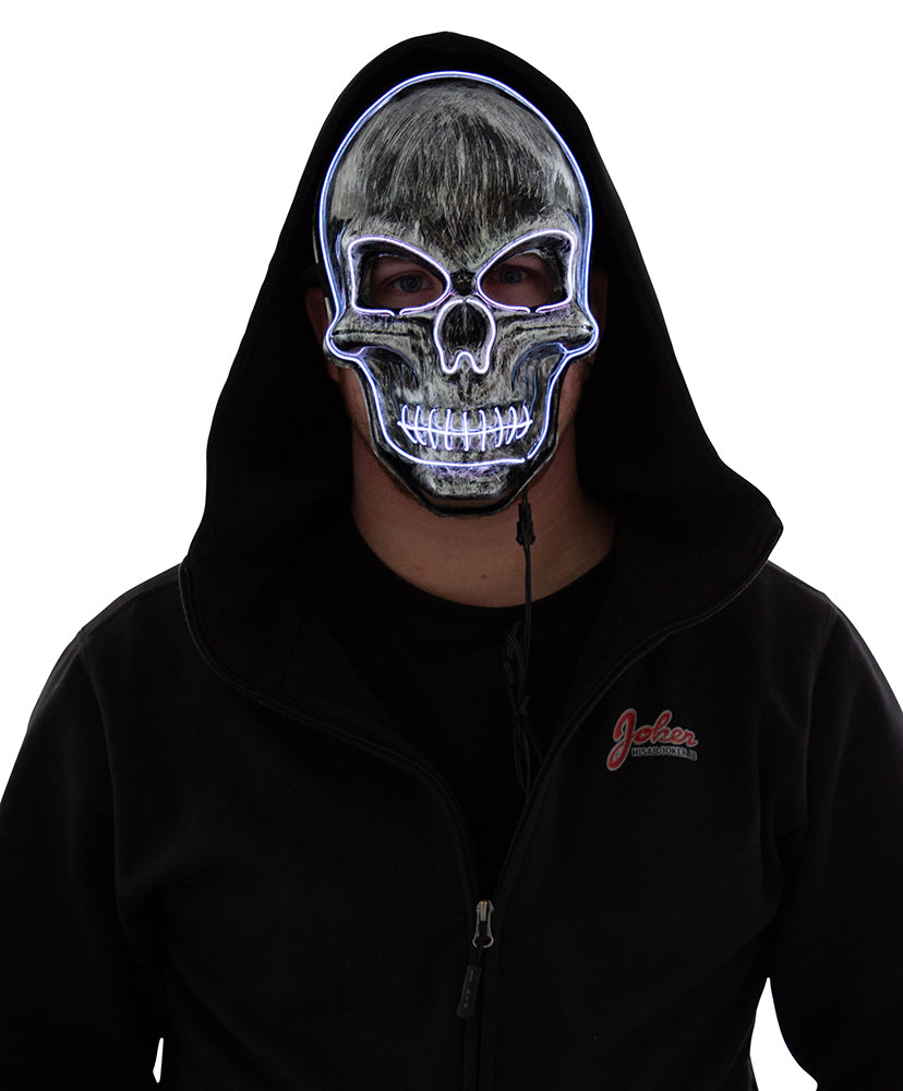 Lysande Döskallemask