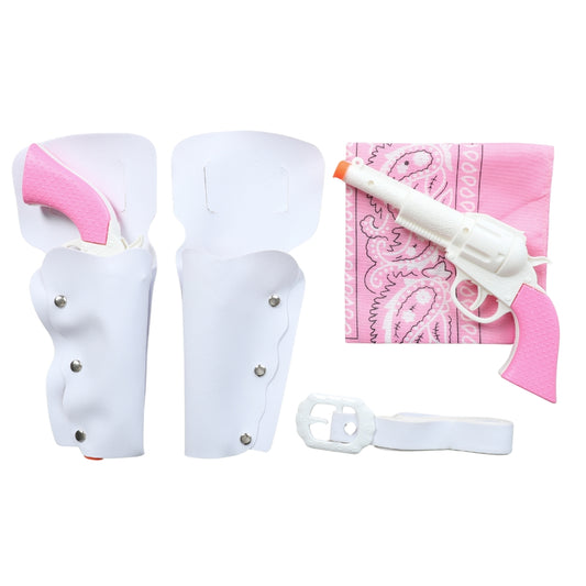 Maskeradkit Rosa cowboy