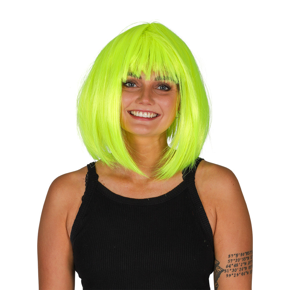 Neon Short Wig