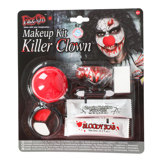 Killer Clown sminkset