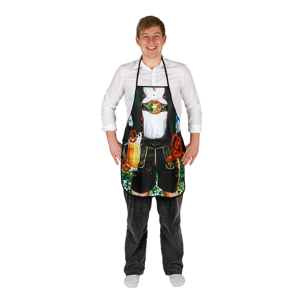 Oktoberfest-förkläde med tyrolertryck