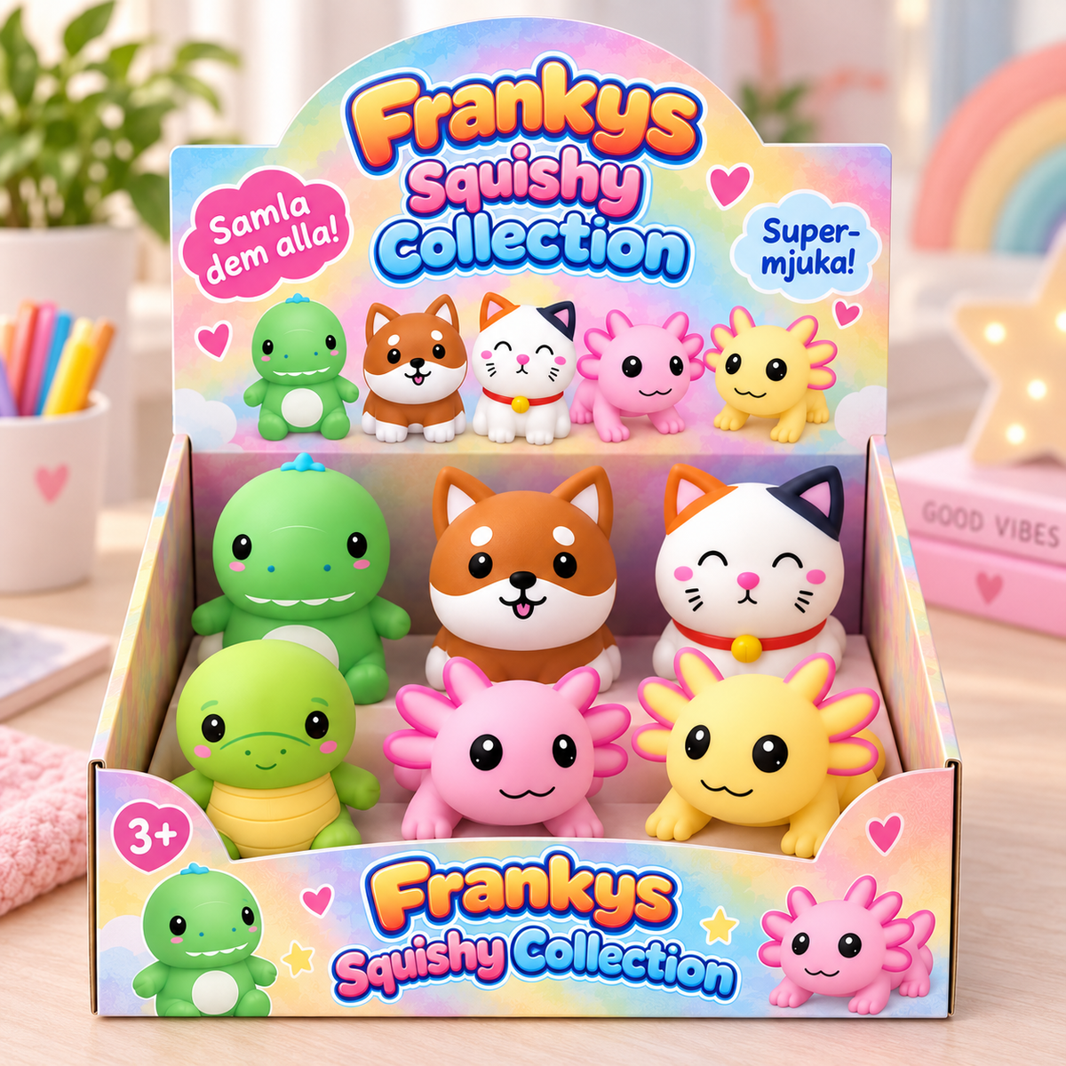 Frankys Squishy Collection Stor 13cm (!)