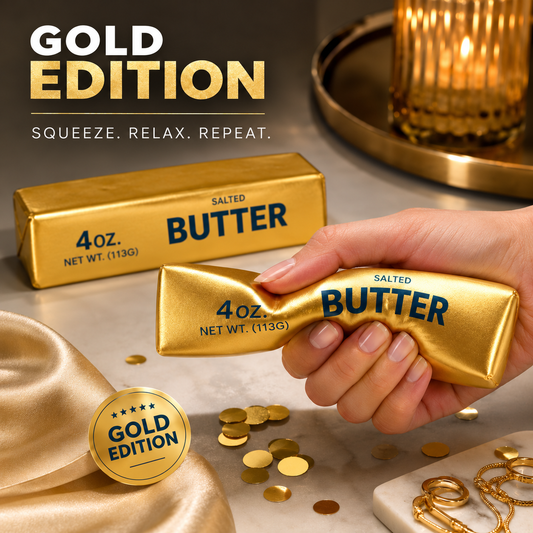 Squeezy Butter Gold Edition – Slow Rise Squishy