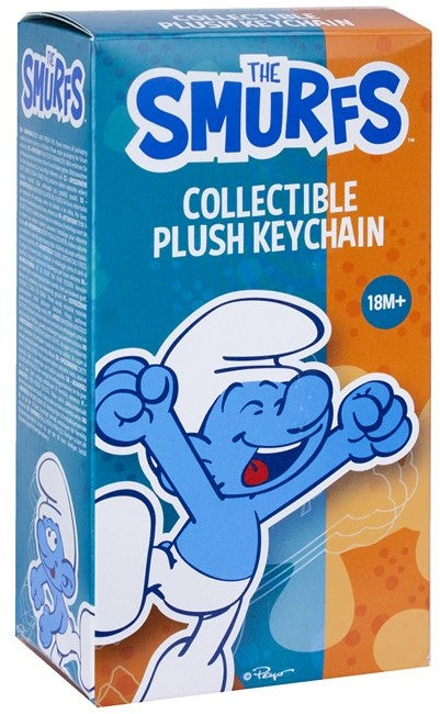 Smurfarna blind box – mjukisdjur med clip 17 cm