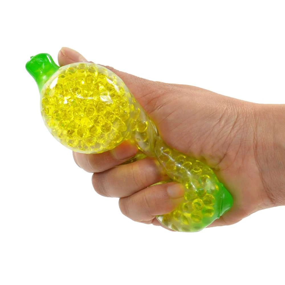 Flutschi-Ball Banana – squishy banan med vattenpärlor 13 cm