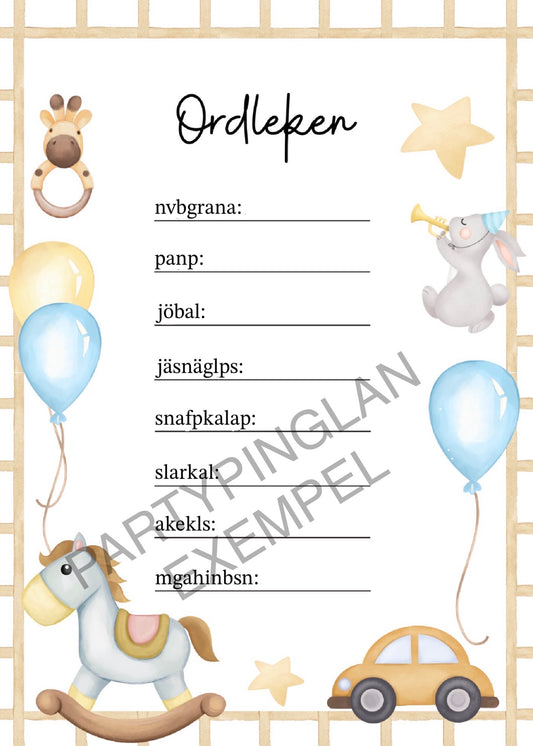 Ordleken