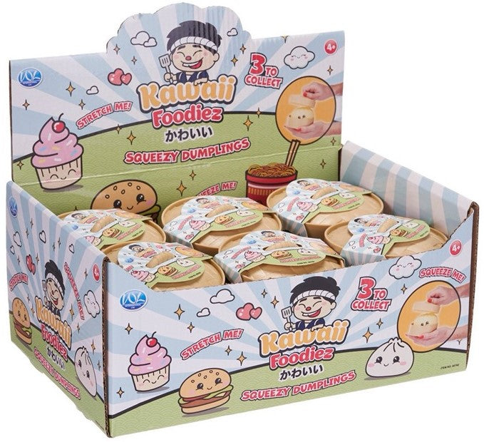 Kawaii Foodiez Squishy Dumpling – Överraskningsfigur