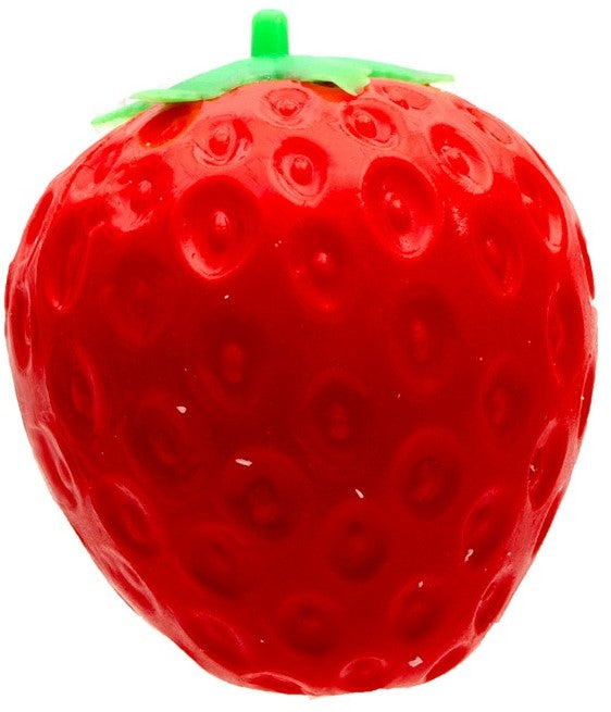 Squeeze XL Strawberry – Jordgubbe Stressleksak 8 cm