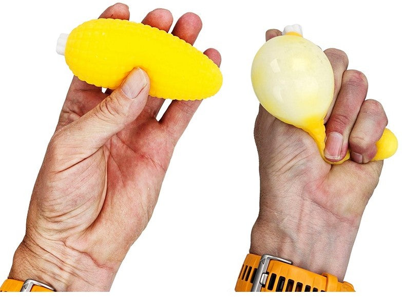 Squeeze Corn Cob – Mjuk Stressleksak Majskolv 10 cm