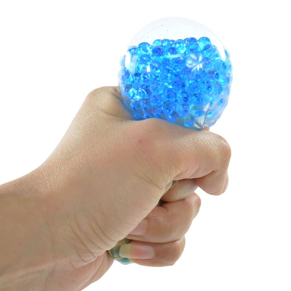 Flutschi Ball Glasstrut – Squishy med vattenpärlor