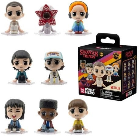 Stranger Things blind box – Bobble Hero samlarfigur