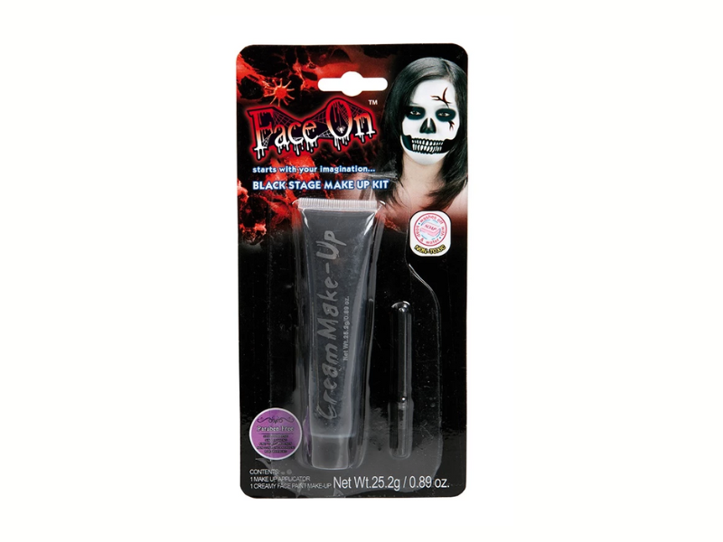 Ansiktsfärg - vit eller svart