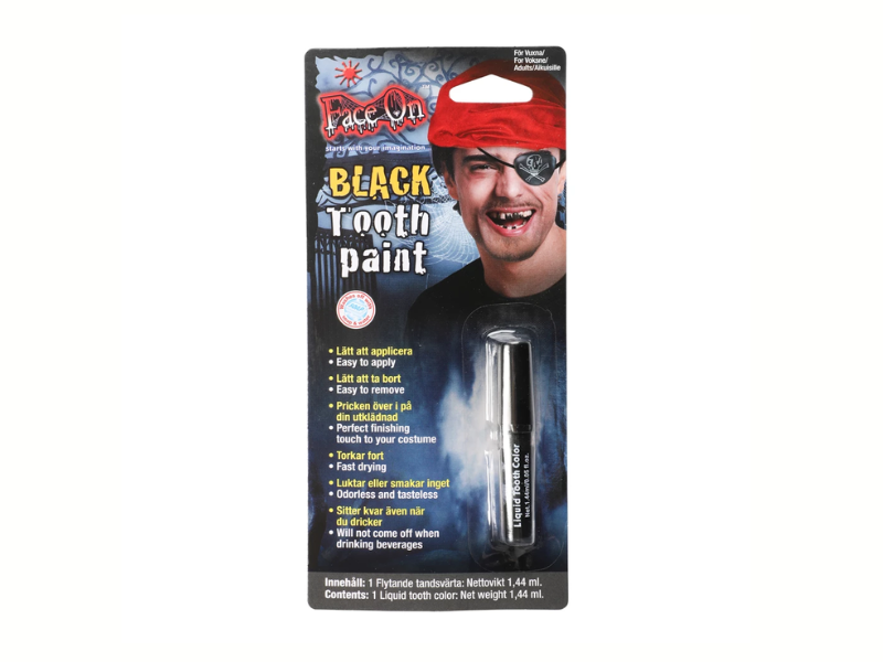 Tandfärg - svart eller guld