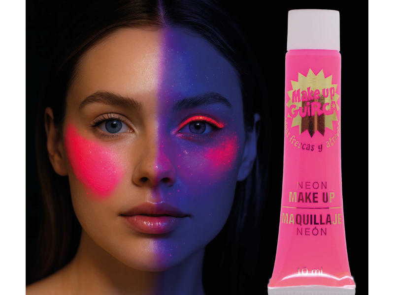 Neon makeup tub - Rosa