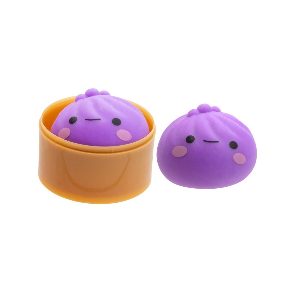 Squishy Dumpling 5,5 cm – Viral Fidgetleksak i Överraskningsfärg