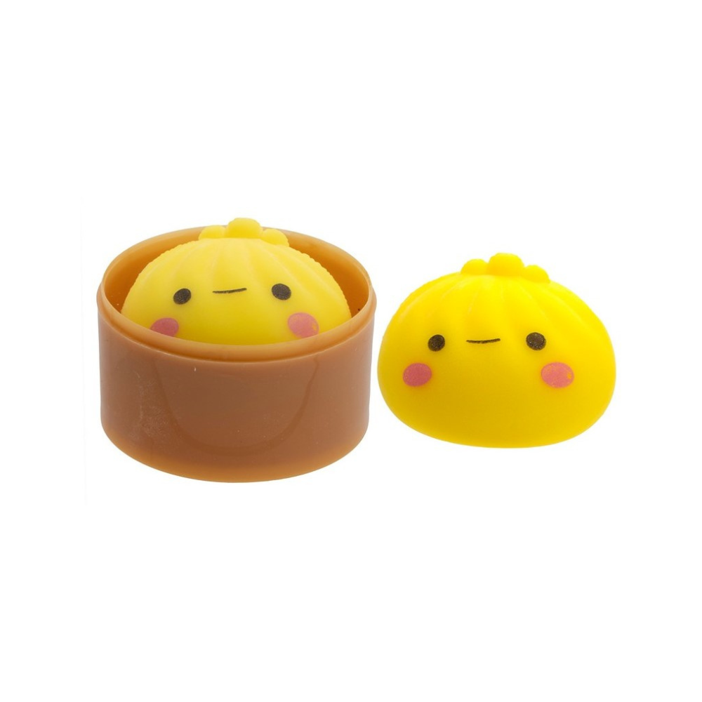 Squishy Dumpling 5,5 cm – Viral Fidgetleksak i Överraskningsfärg