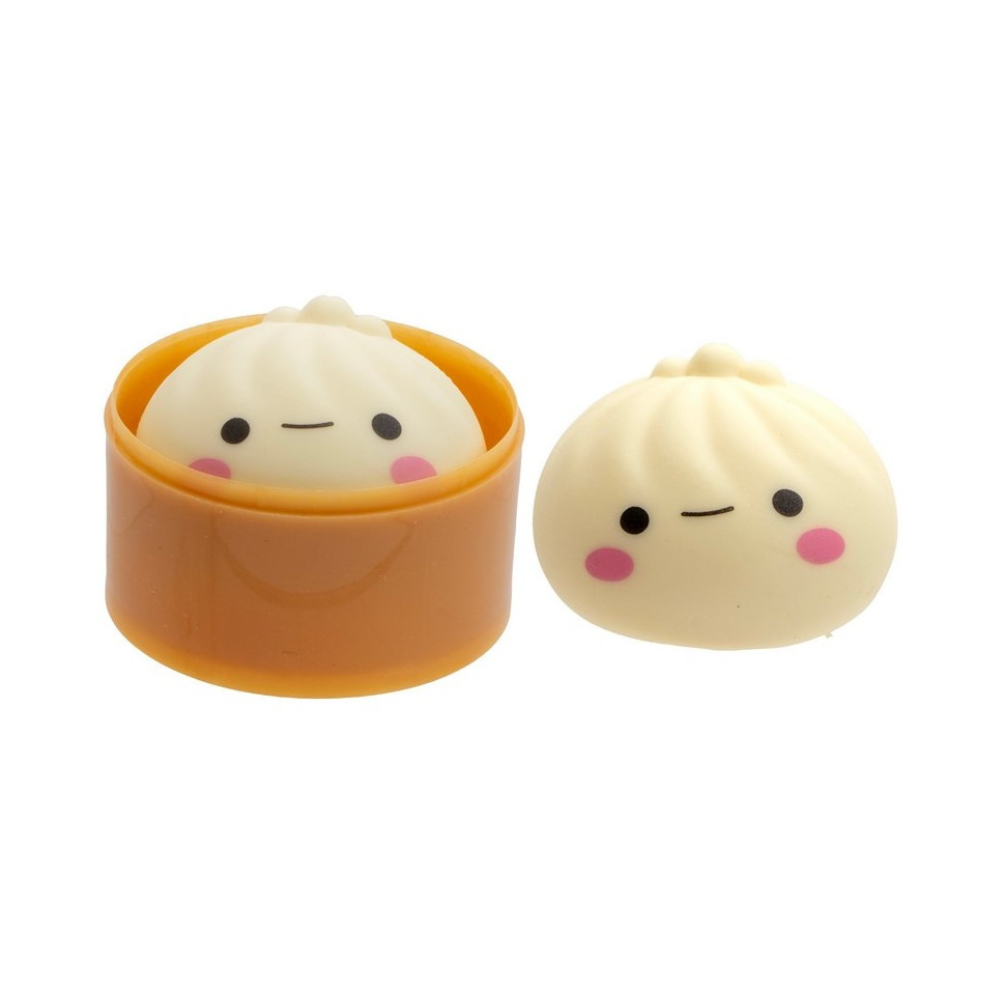 Squishy Dumpling 5,5 cm – Viral Fidgetleksak i Överraskningsfärg