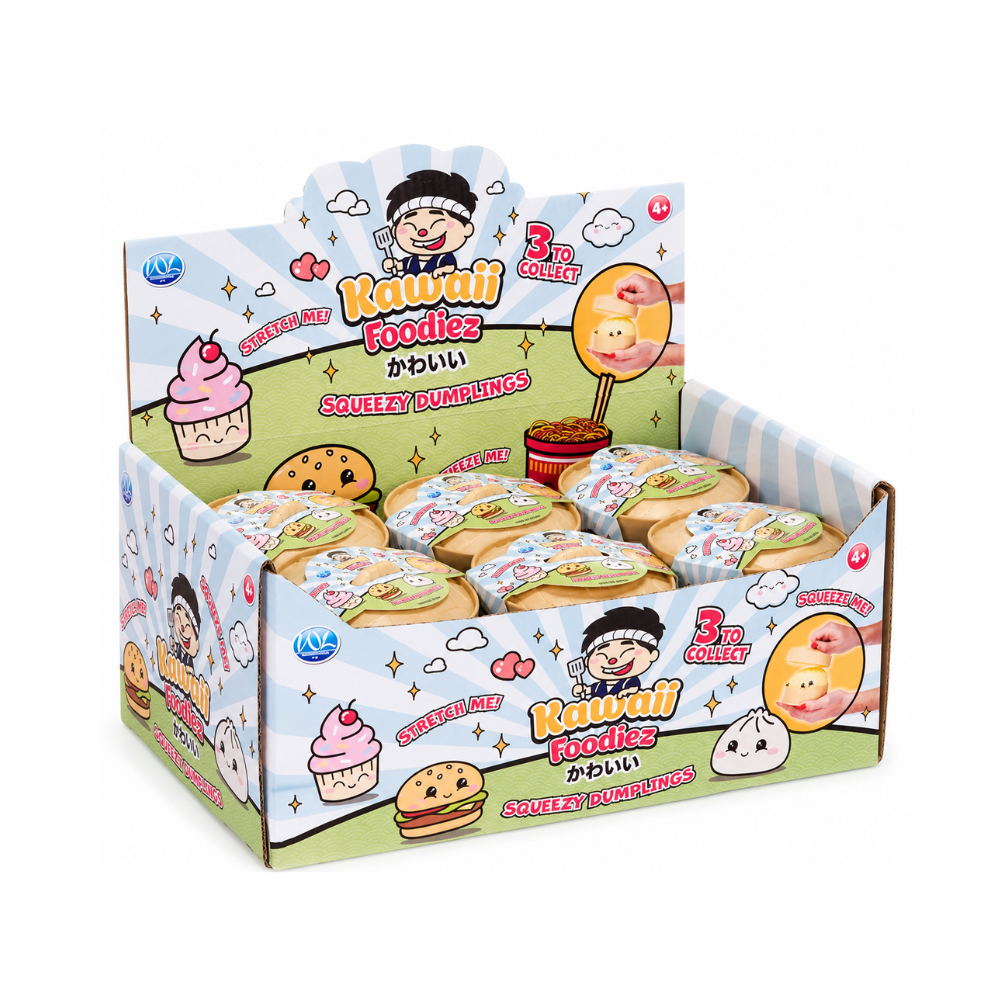 Kawaii Foodiez Squishy Dumpling – Överraskningsfigur