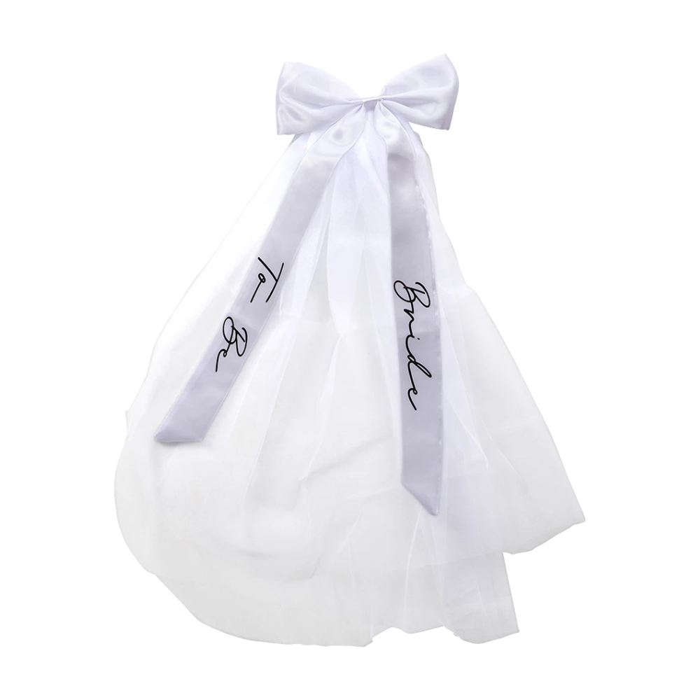 Bride To Be - hårspänne med slöja