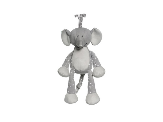 Teddykompaniet - Speldosa Diinglisar Organic Stars Elefant