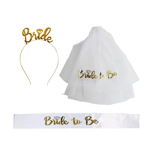 Bride to be-set Guld