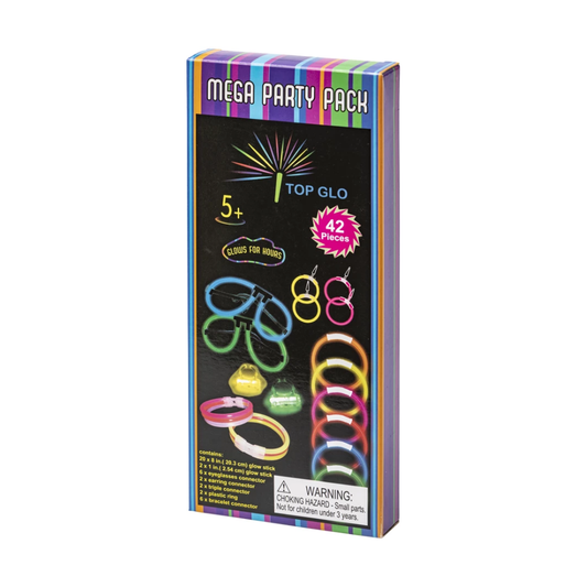 Glow Sticks Mega Party Pack