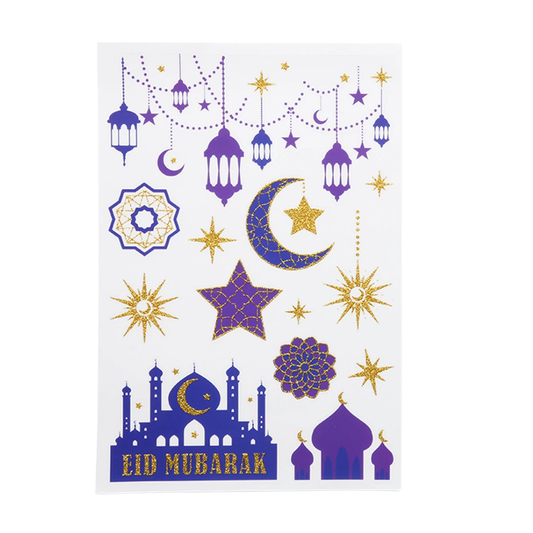 Fönsterdekorationer Eid Mubarak