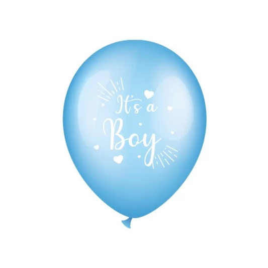 Latexballonger It’s a Boy 6-pack