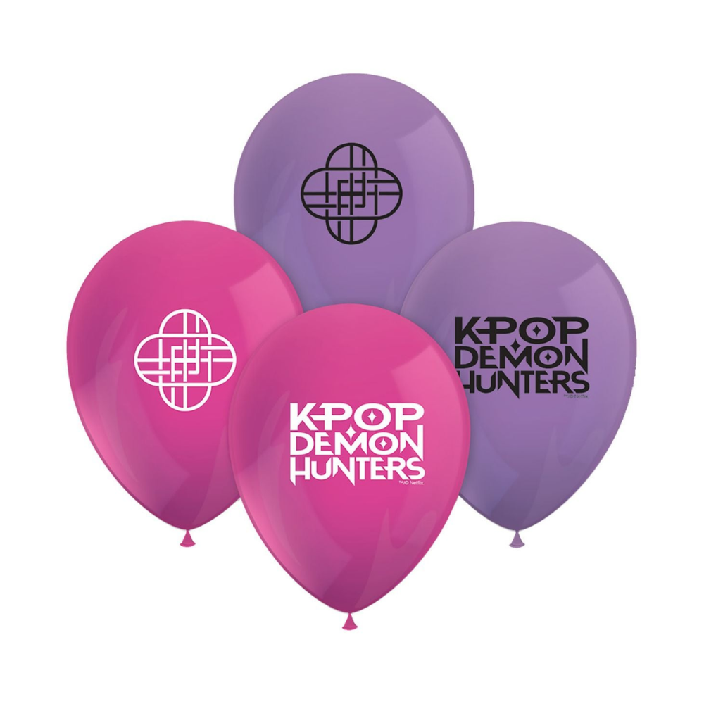 Latexballonger K-Pop Demon Hunters 8-pack
