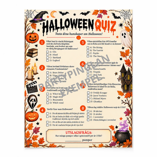 Halloween Quiz