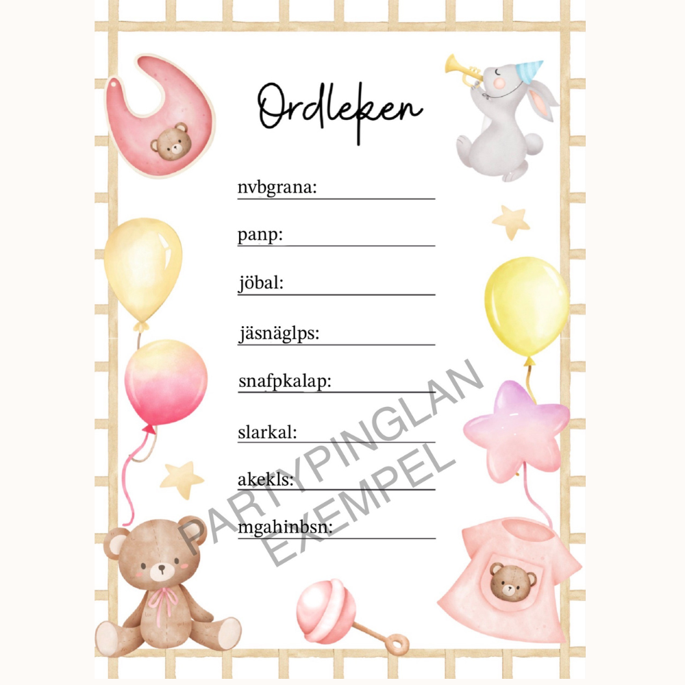 Ordleken