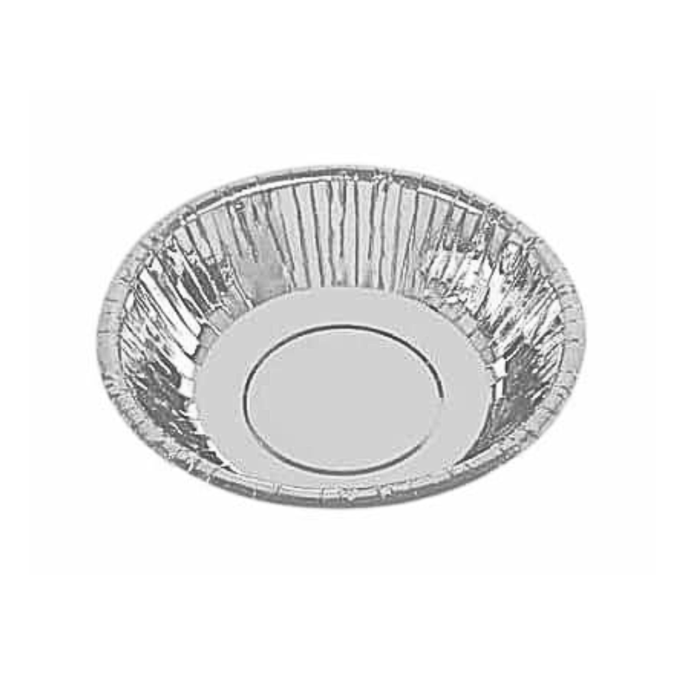 Papperstallrikar djupa - Silver 6-pack