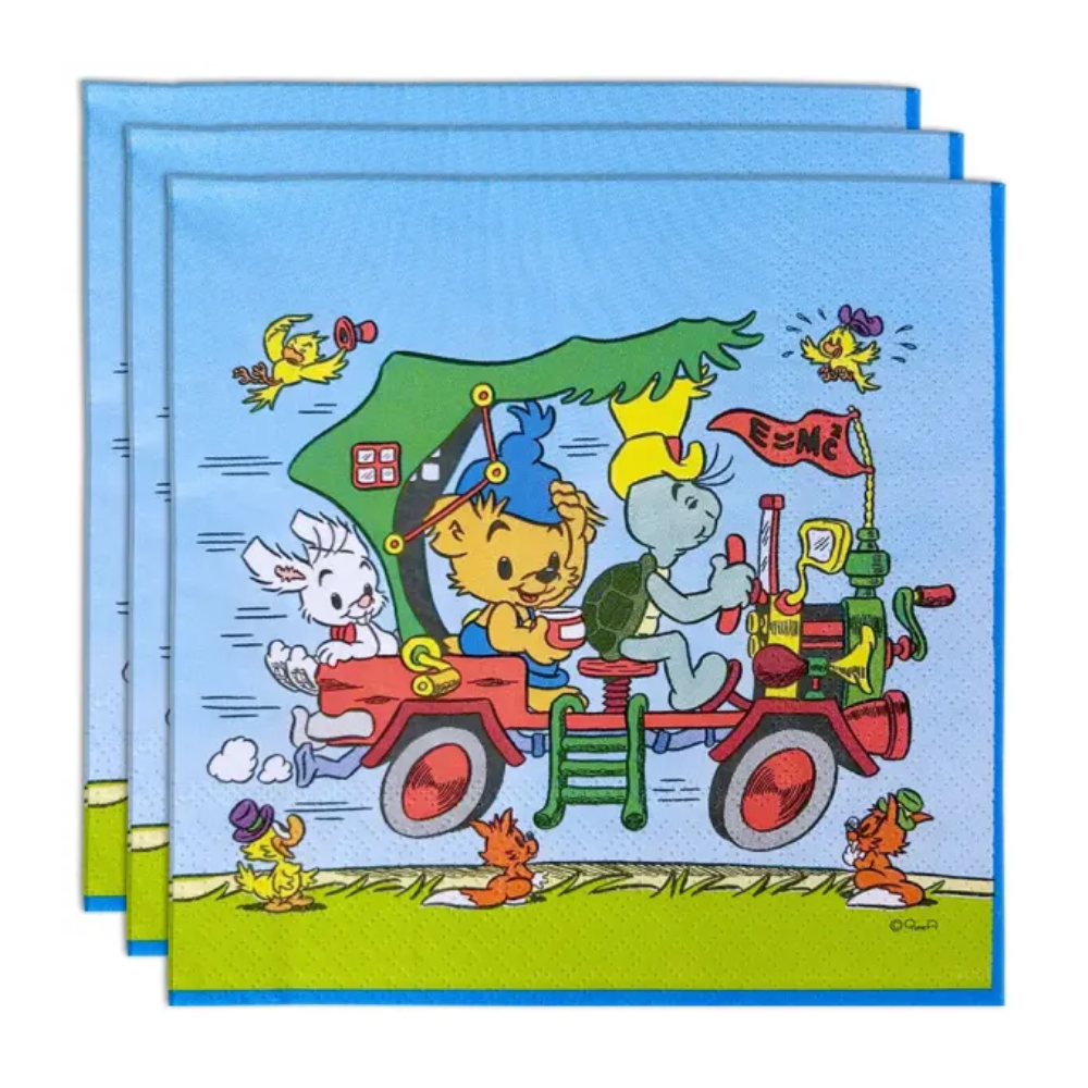 Servetter Bamse 16-pack
