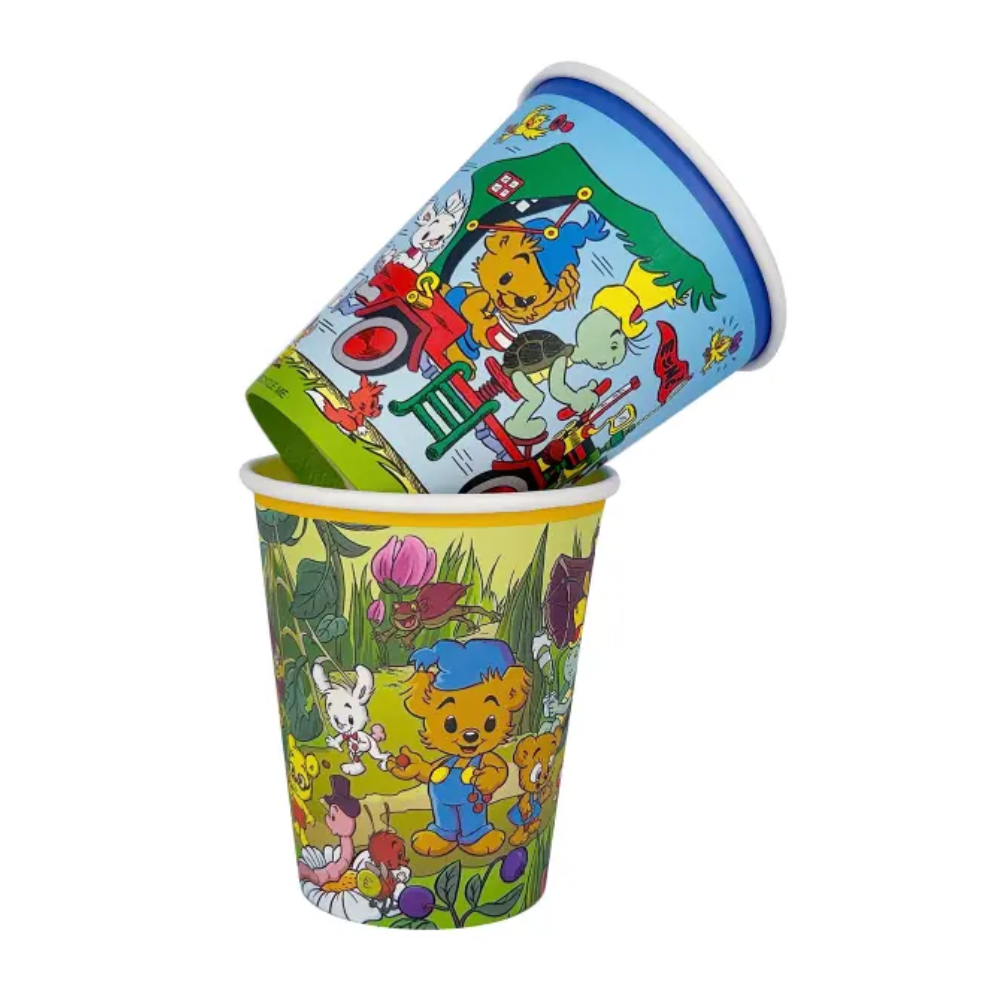 Pappersmuggar Bamse 8-pack