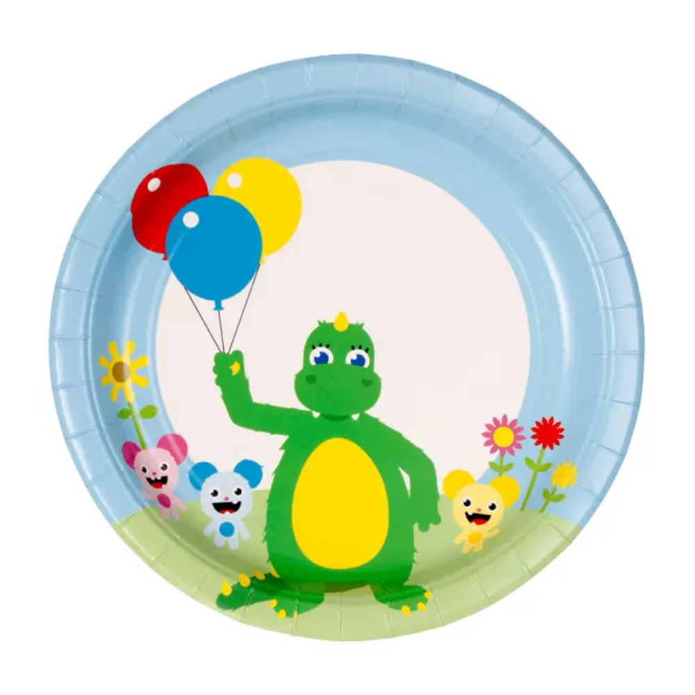 Papperstallrikar Bolibompa 8-pack
