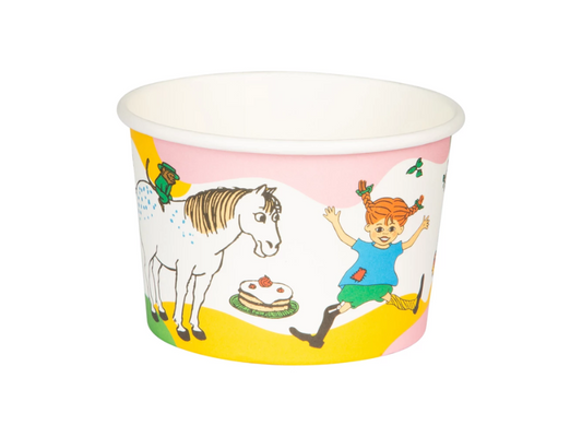 Pappersbägare Pippi