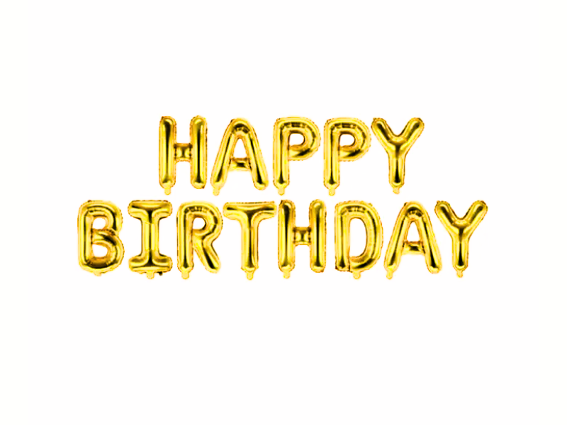Ballonggirlang HAPPY BIRTHDAY