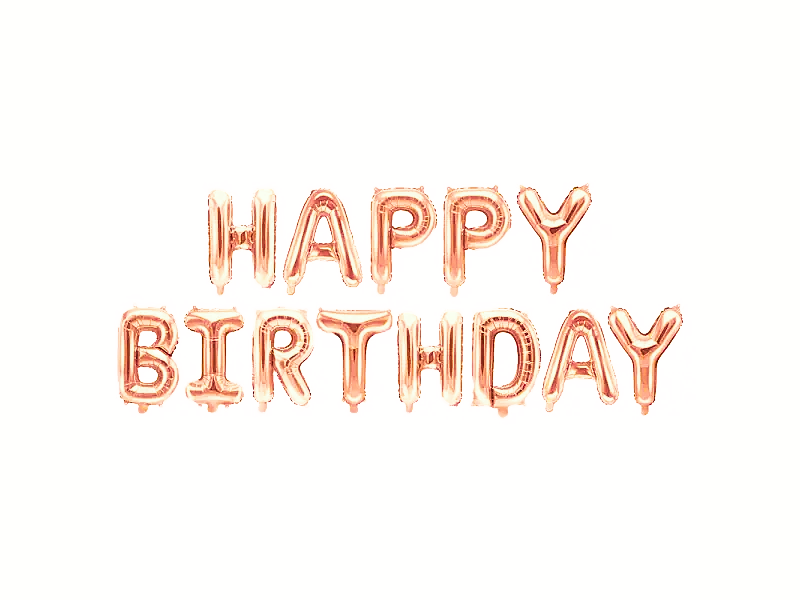 Ballonggirlang HAPPY BIRTHDAY