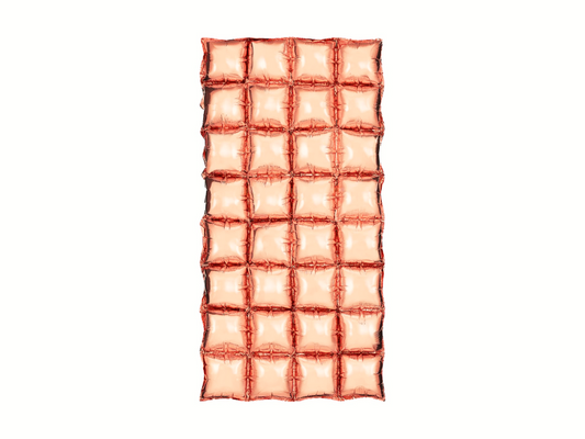 Folieballong Backdrop roséguld