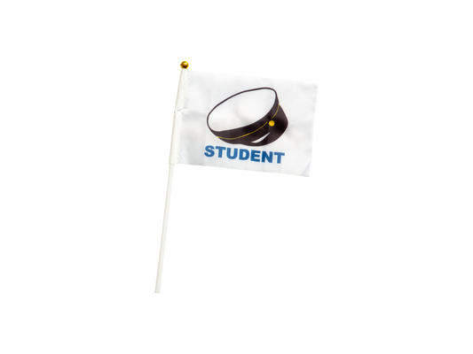 Handflaggor student