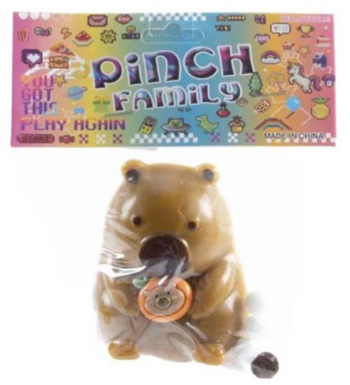 Pinch Family Capybara Squishy 8x7 cm
