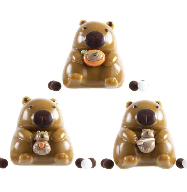 Pinch Family Capybara Squishy 8x7 cm