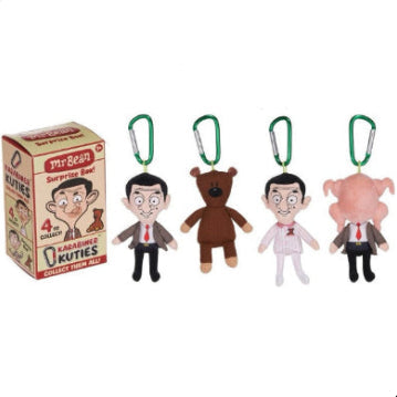 Mr Bean mjukisdjur med karbinhake – blind box