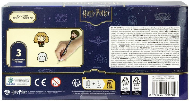 Harry Potter squishy pencil toppers