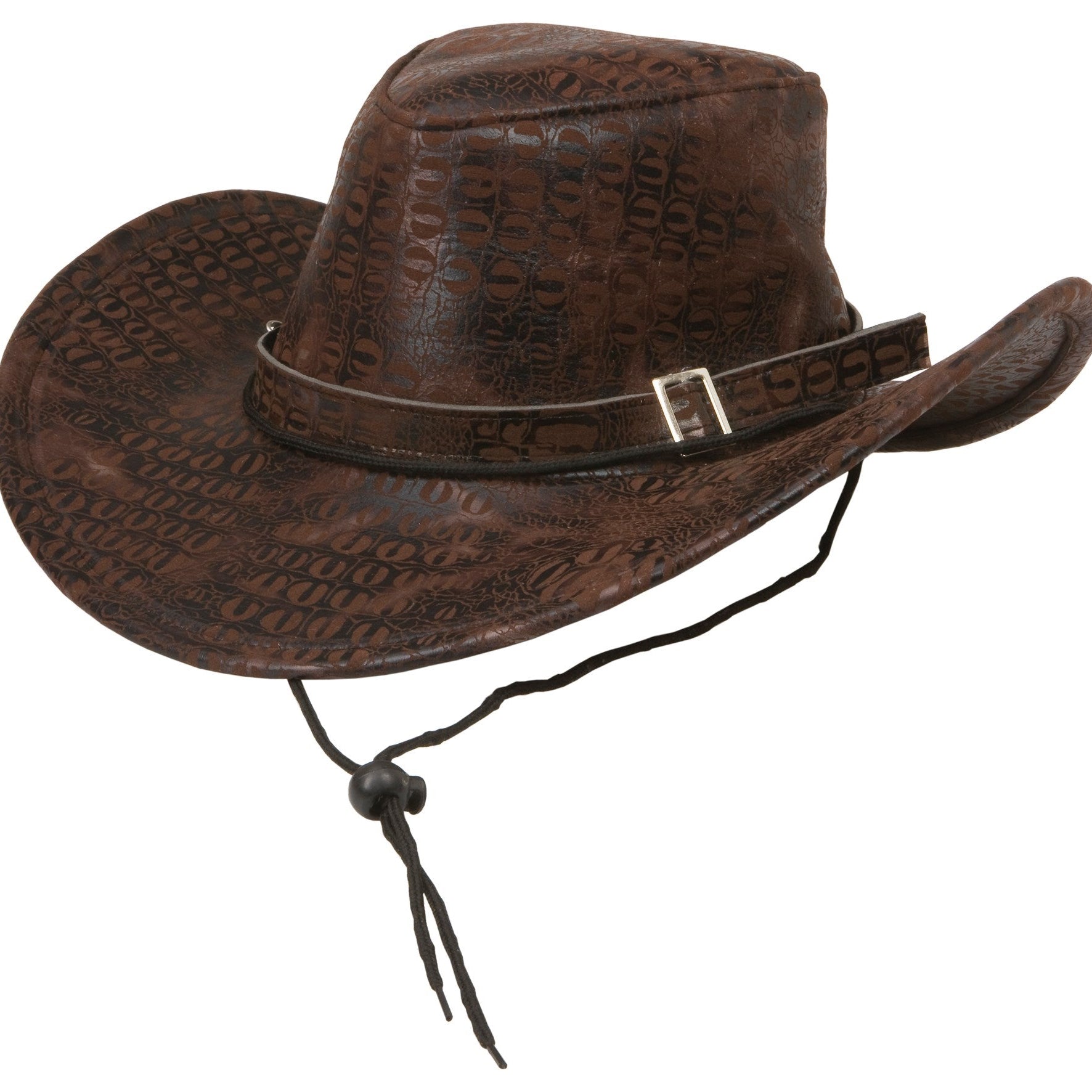 Cowboy Hat Brown Snake Skin