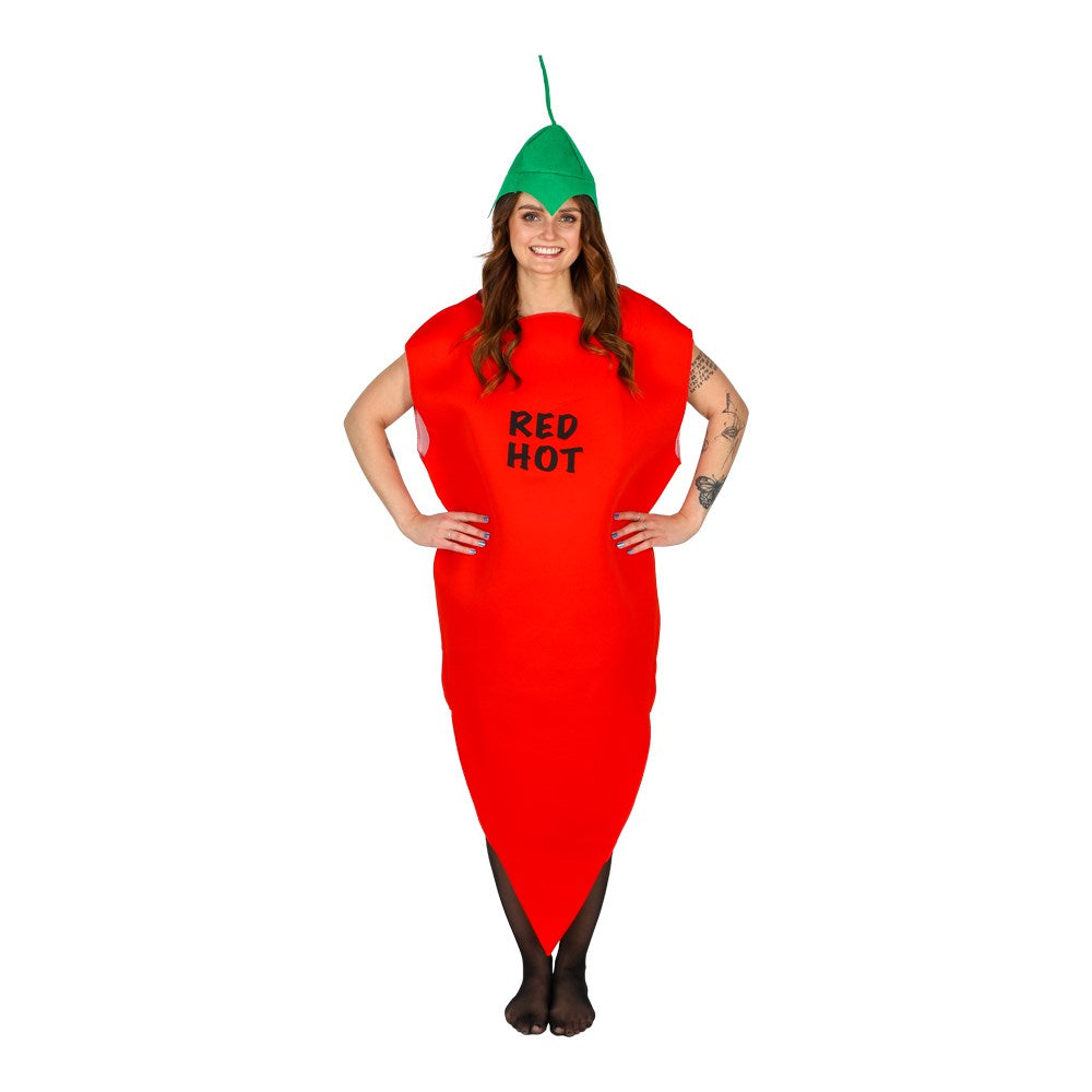 Costume Red Hot Chilli Pepper Adult