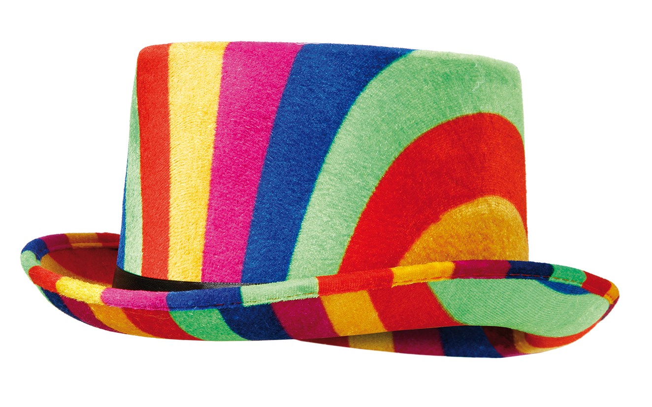 Rainbow Top Hat