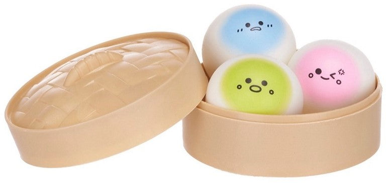 Kawaii Kuties Surprise Squishy Dumpling 3-pack